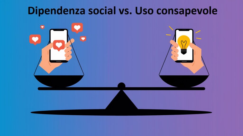 Dipendenza Social Vs Uso Consapevole