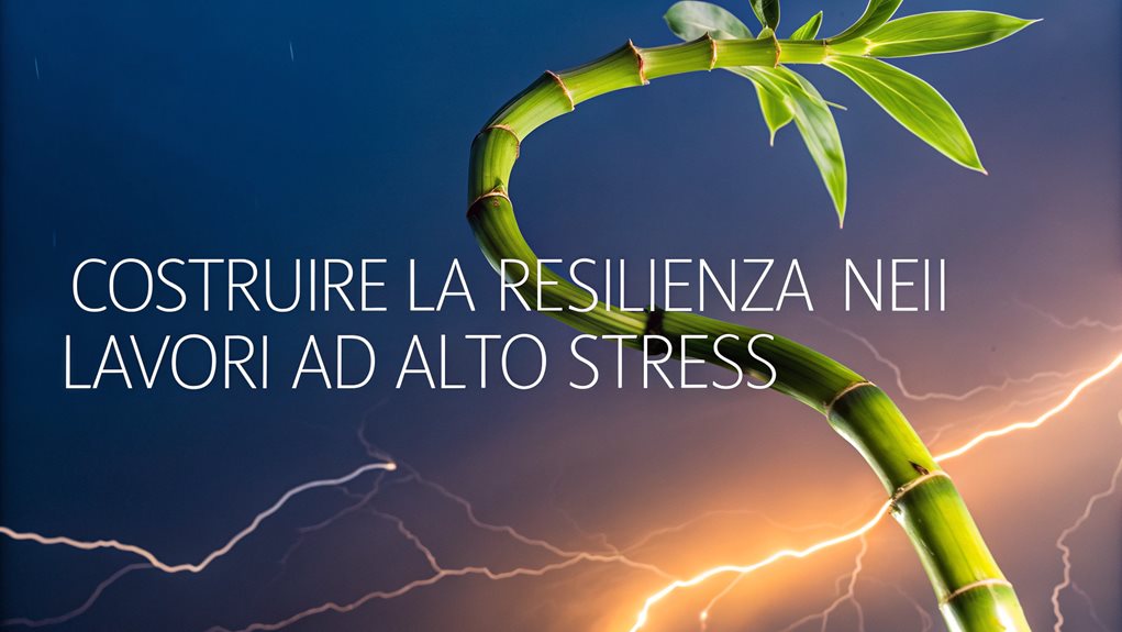 Costruire la resilienza in lavori ad alto stress