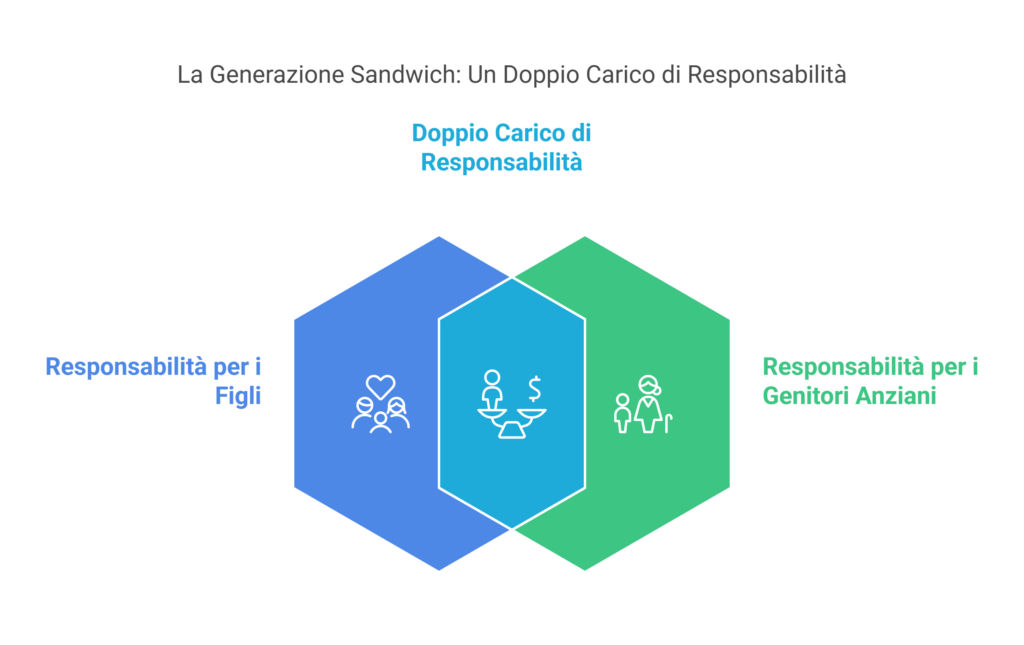 Comprendere l'impatto dell'assistenza ai genitori sugli adulti di mezza età