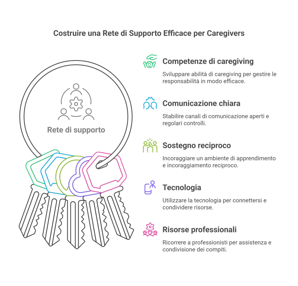 Costruire una Rete di Supporto Efficace per Caregivers